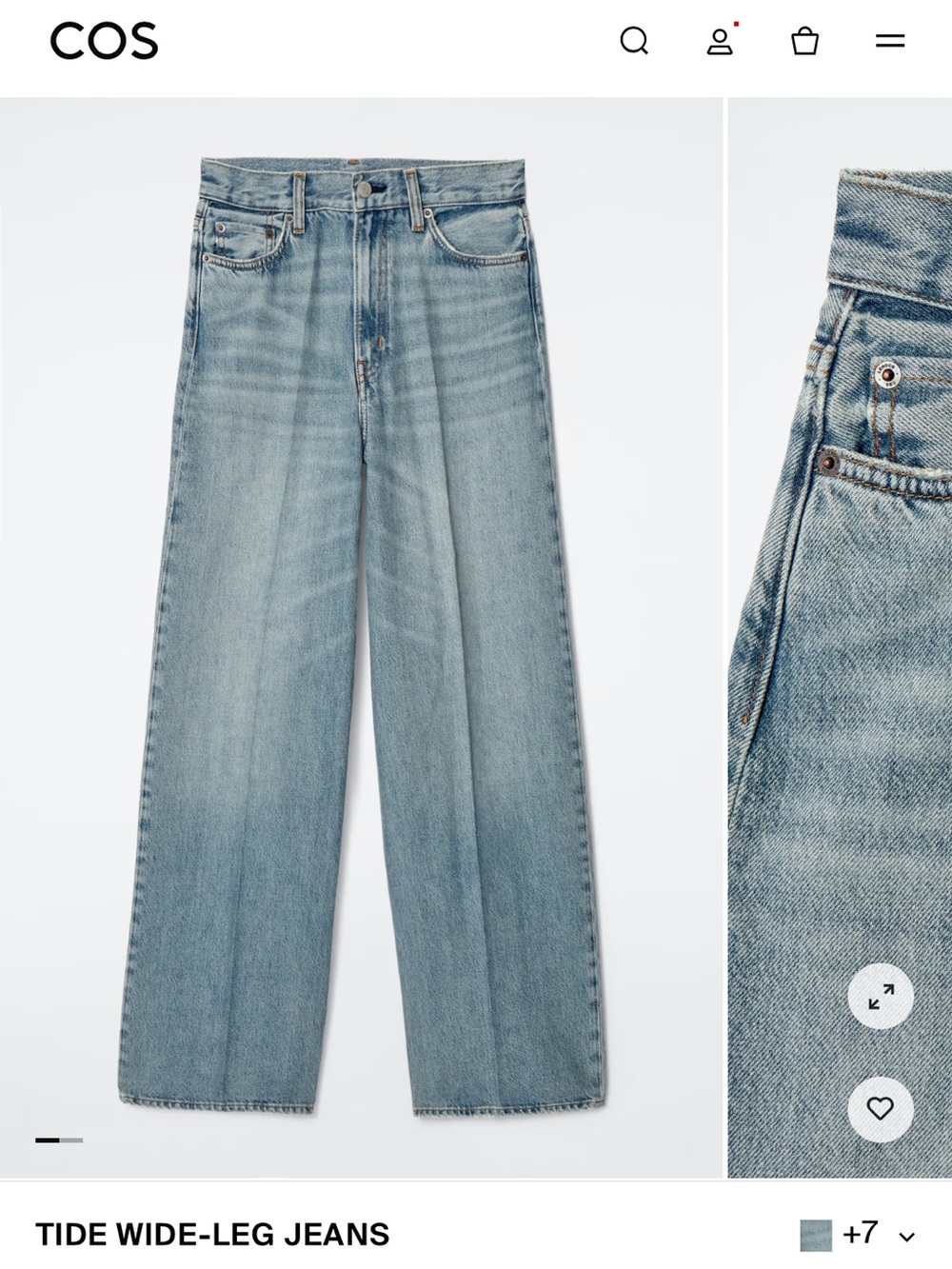 COS Tide jeans